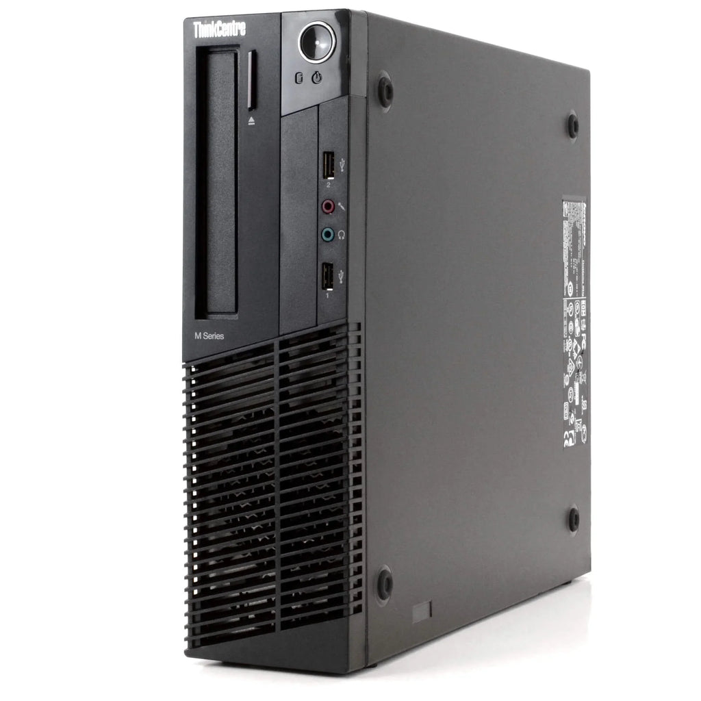 Pre-Owned Lenovo M91P Desktop Computer SFF PC Core i5 3.2GHz Win10 Pro WiFi 8GB RAM 250GB HDD 19" Monitor- (Refurbished: Like New)