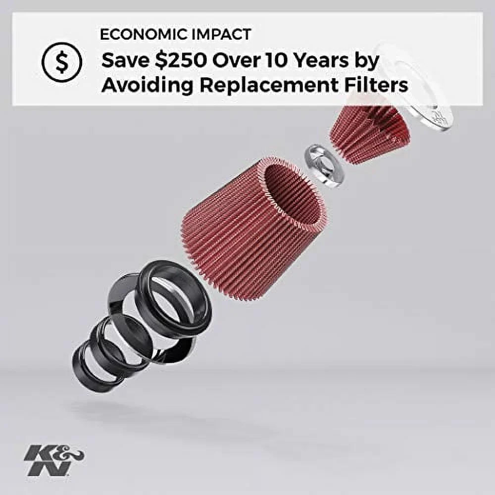 K&N Engine Air Filter: High Performance, Premium, Washable, Industrial Replacement Filter, Heavy Duty: E-3730