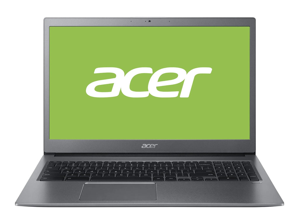 Acer Chromebook 715 CB715-1W-P4Y6 - Pentium Gold - 4417U - Chrome OS - HD Graphics 610 - 8 GB RAM - 32 GB eMMC - 15.6" IPS 1920 x 1080 (Full HD) - Wi-Fi 5 - gray - kbd: US