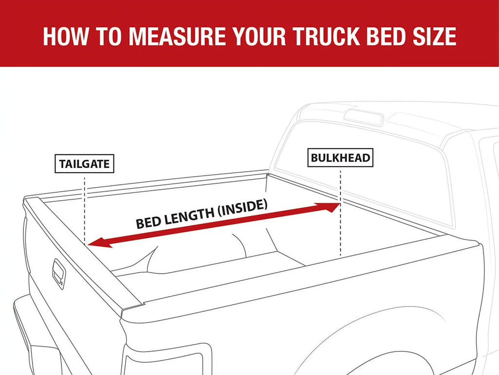 MaxMate Soft Tri-fold Truck Bed Tonneau Protection Fitting with 2019-2024 Ford Ranger | 6' (73") Bed | TCF371067