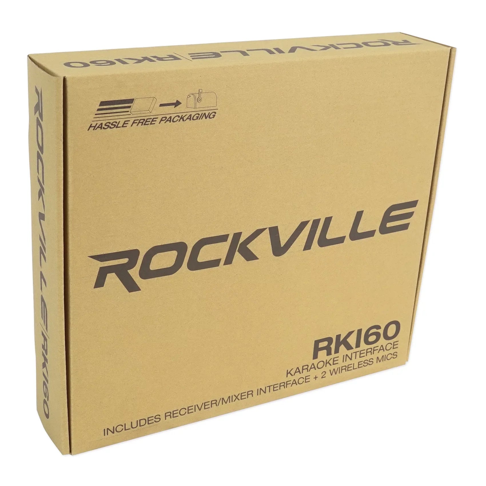 Rockville RKI60 Karaoke Dual Microphone System 4 ipad/iphone/Android/Laptop/TV
