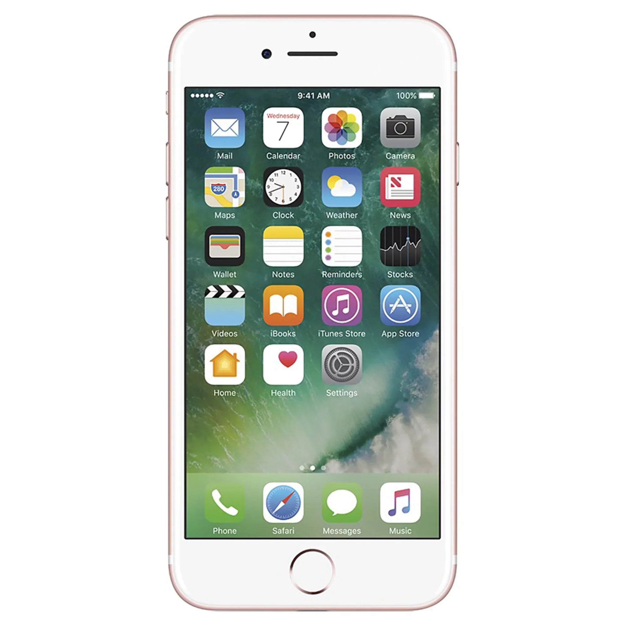 Restored Apple iPhone 7 128GB Unlocked GSM 4G LTE Quad-Core Smartphone w/ 12MP Camera - Rose Gold (: Fair) (Refurbished)
