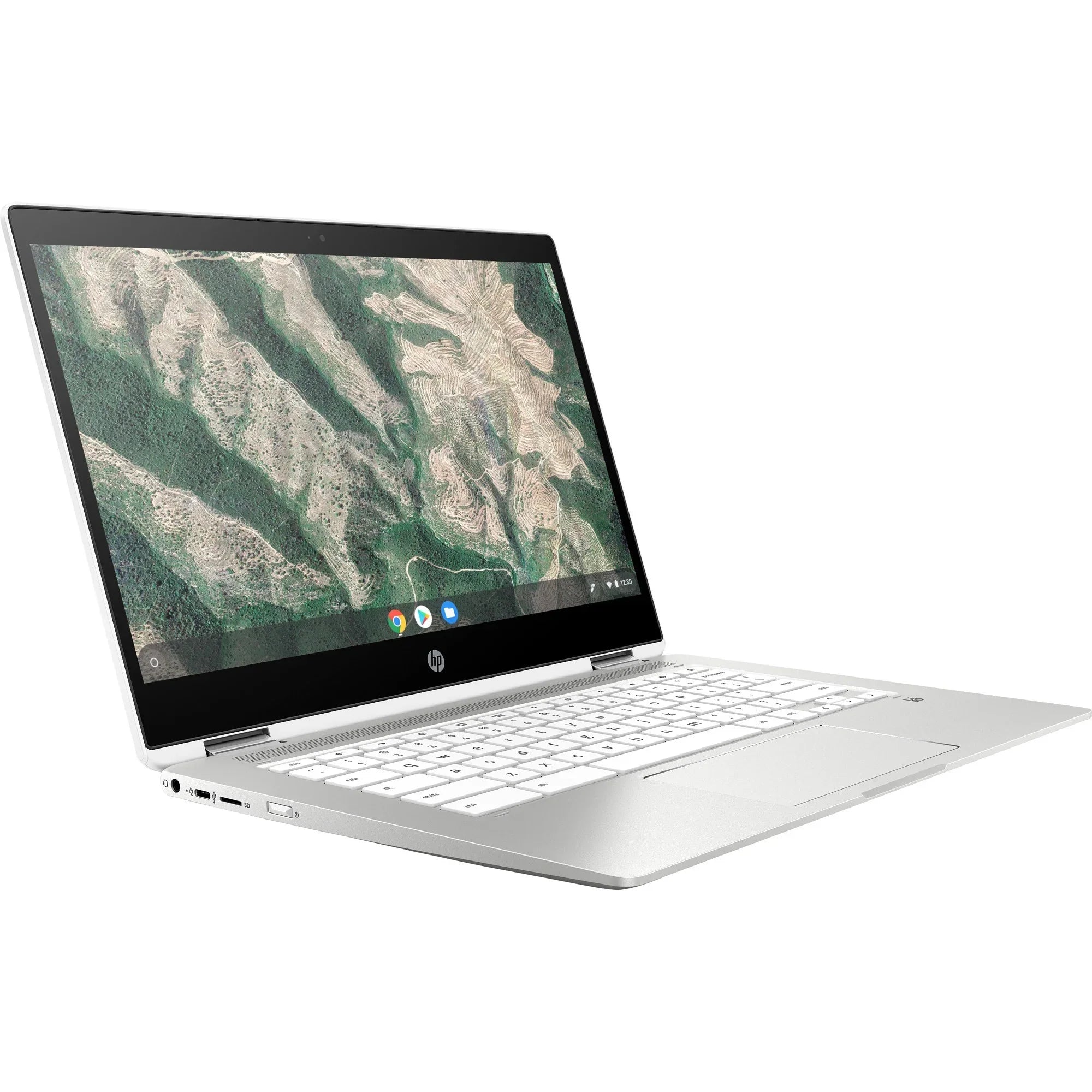 Restored HP Chromebook x360 14" 1920 x 1080 - Quad-core (4 Core) 1.1GHz - 4GB LPDDR4 - 605 with LPDDR4 Shared - Chrome OS - Convertible - 64GB Flash Memory (Refurbished)