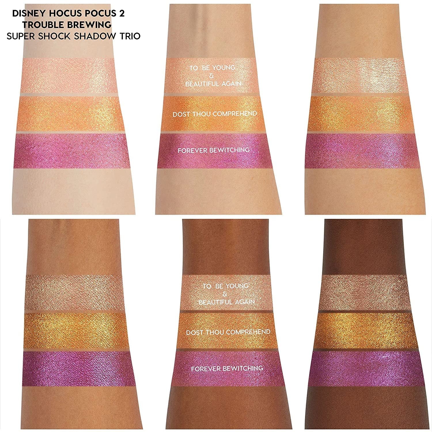ColourPop X Hocus Pocus Super Shock Shadow Trio - Trouble Brewing