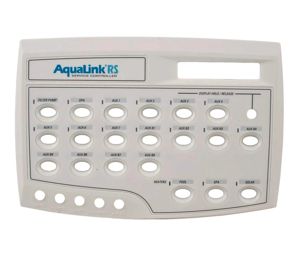 Jandy 7436 AquaLink RS Front Face Plate Assembly