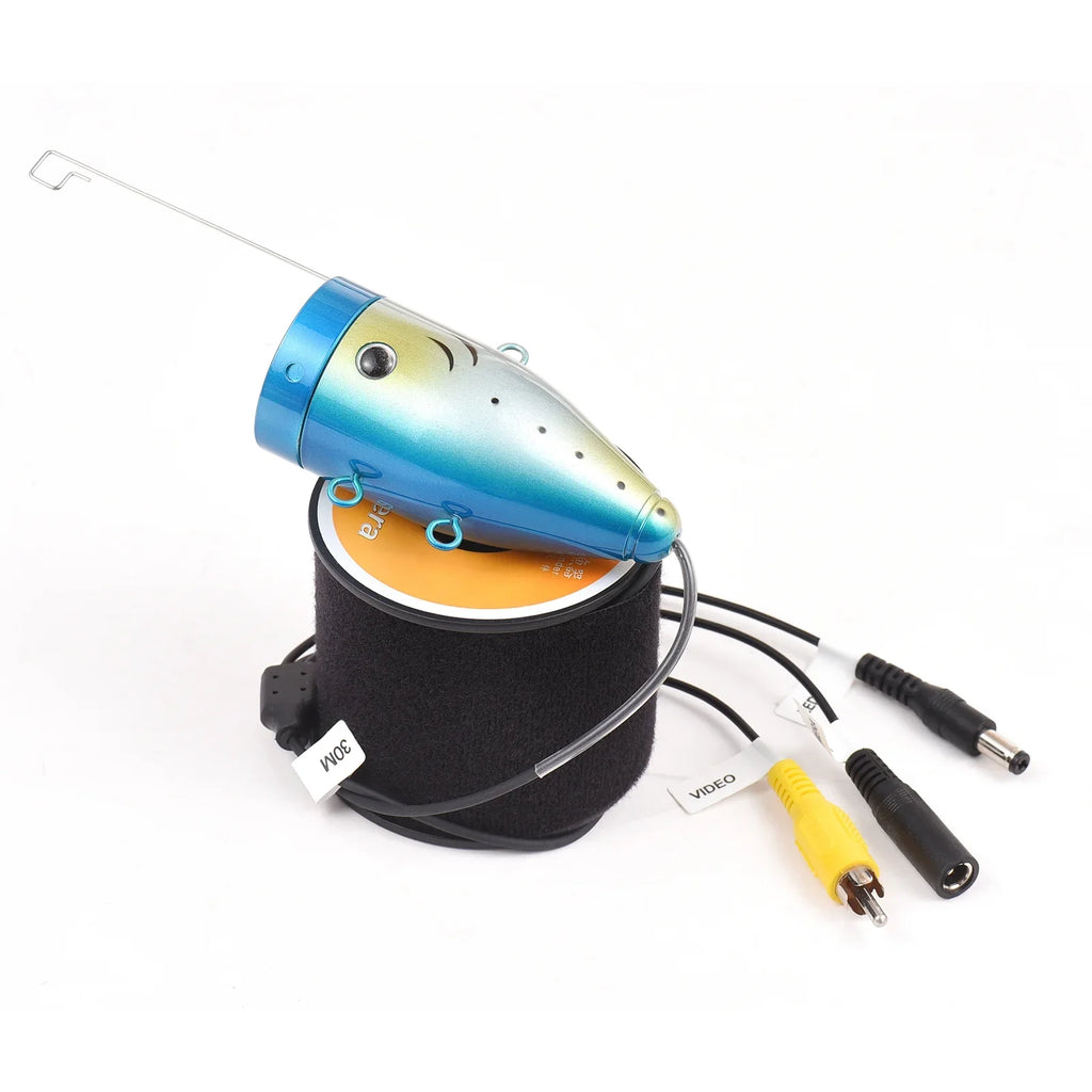 Arealer Underwater Fishing Camera 12 IR LED Lights Waterproof Fishing Camera with 20M/30M/50M Cable for Fish Finder