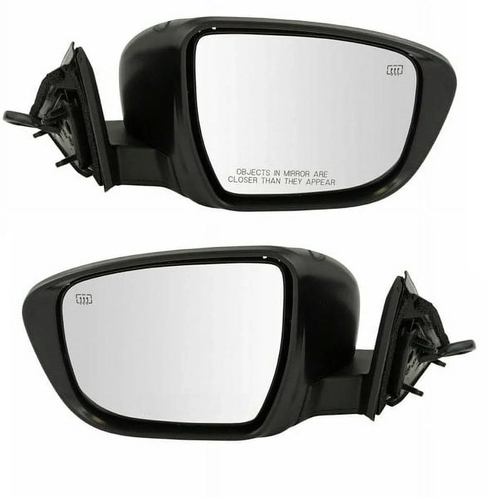 For 17-19 Rogue Rear View Mirror Assembly Power w/Signal & w/o Camera Set Pair