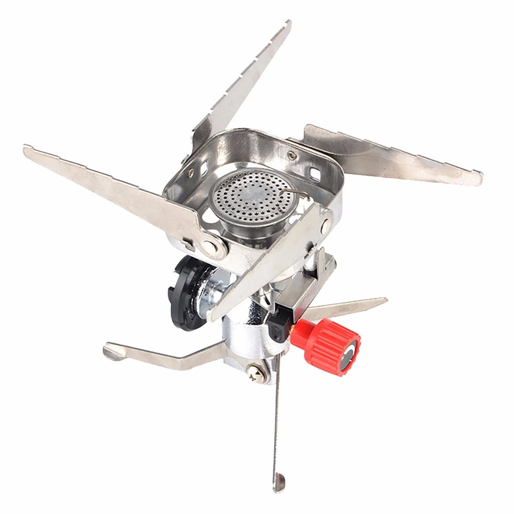 Clearance On Sale 4000w Foldable Outdoor Camping Stove Mini Picnic Camp Gas Burner Cooking Tool