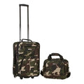 Rockland 2 Pc Camo Luggage Set
