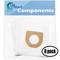 24 Replacement for Hoover Constellation Vacuum Bags - Suitable with Hoover 4010100Z, Type Z HEPA Vacuum Bags (8-Pack, 3 Bags Per Pack)