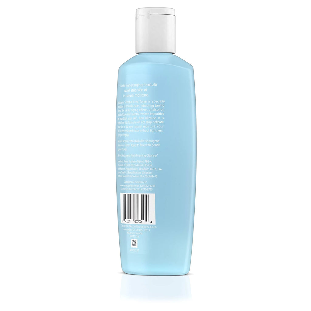Neutrogena Oil- and Alcohol-Free Facial Toner, with Hypoallergenic Formula
