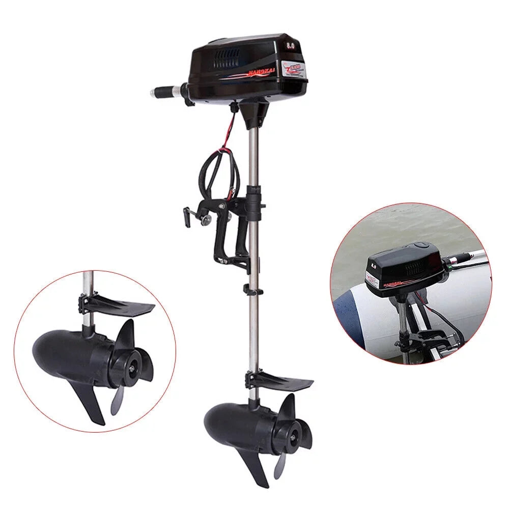 48V Electric Fishing Craft Engine 2200W Brushless Outboard Trolling Motor CE
