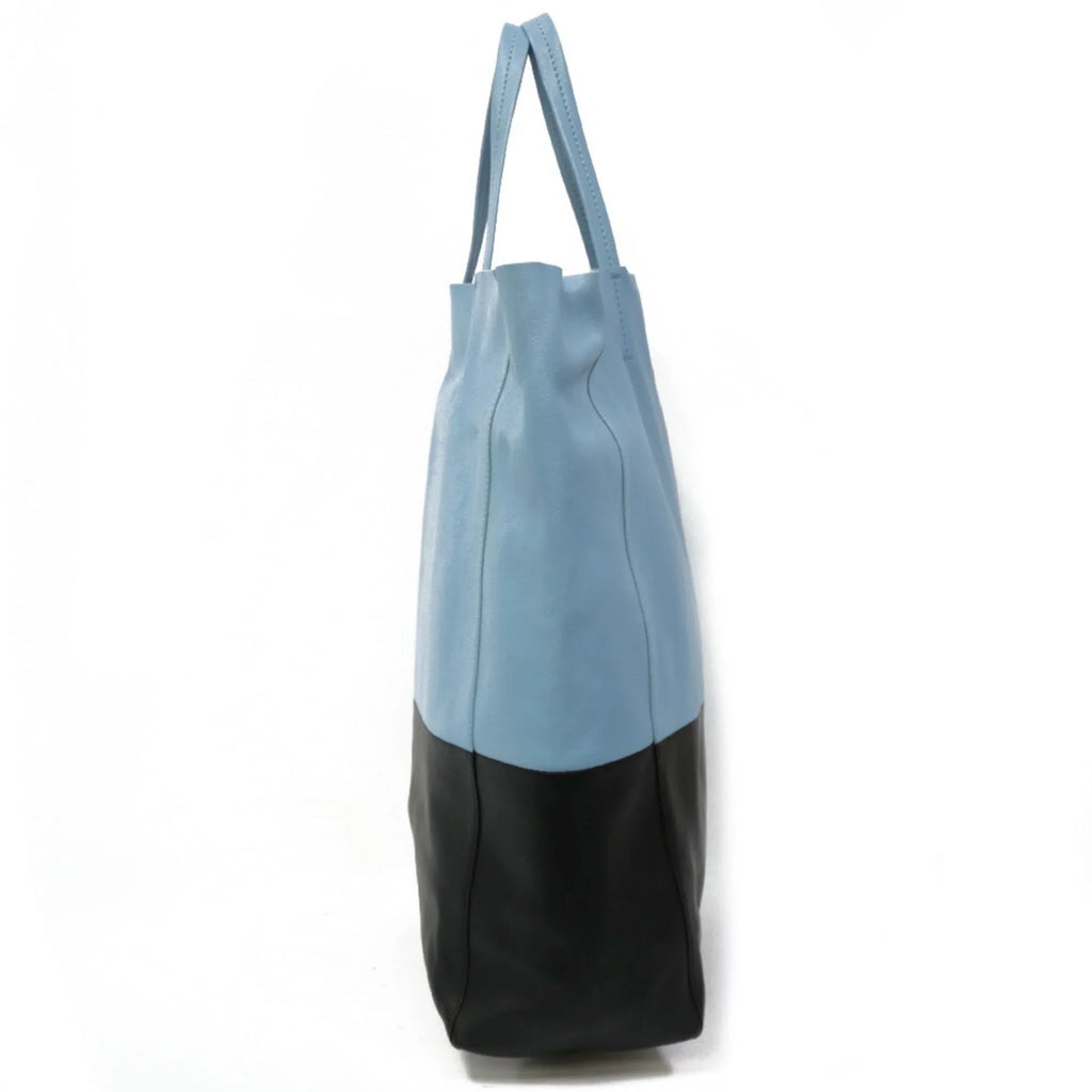 Pre-Owned Celine Cabas Handbag Blue Unisex (Good)