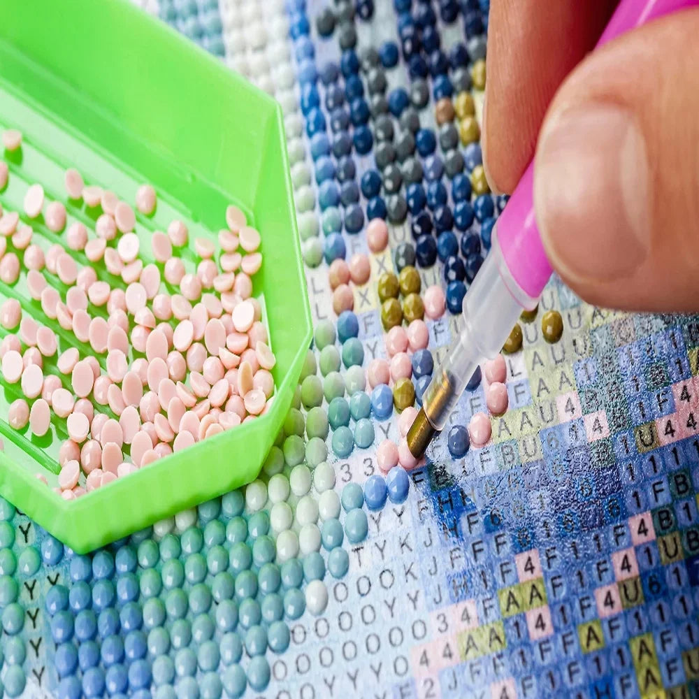 Create a Masterpiece with This 30x80cm 5D Van Gogh's Starry Sky DIY Diamond Painting Set!