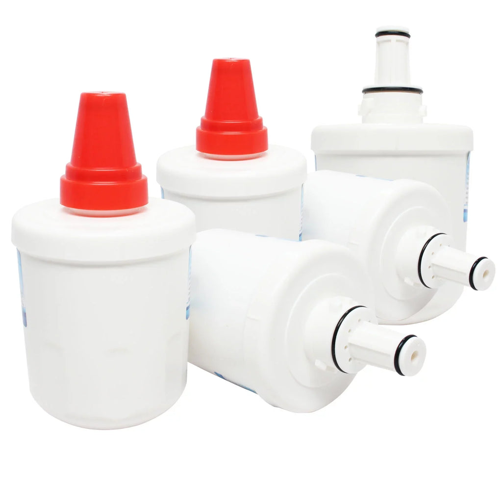 5-Pack Replacement DA29-00003G Water Filter for Samsung Refrigerators - Suitable with Samsung RSG257AARS, DA29-00003G, RFG237AARS, RF268ABRS, RF267AERS, RFG297AARS, RFG238AARS, RF266AEPN, RS2530BBP