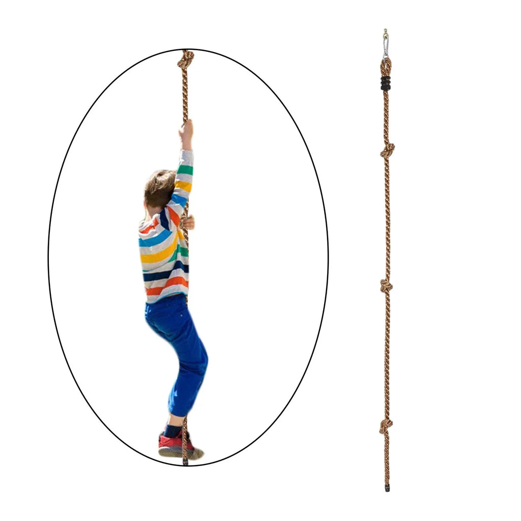Outdoor Climbing Rope Play Toy Early Training Toy fitness Swing, Tree Climbing Rope for Outside Indoor, Trees