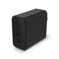 mophie USB C Charger GaN 67W, 3-Port Fast Compact Foldable Wall Charger for MacBook Pro/Air, iPad Pro, Galaxy S22/S21, HP Spectre, Note20/10+, iPhone 14/13/12 Pro, Pixel, and More - Black