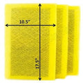 RAYAIR SUPPLY 12x20 Replacement Filter Pads Fitting with MicroPower Guard Air Cleaner (3 Pack)