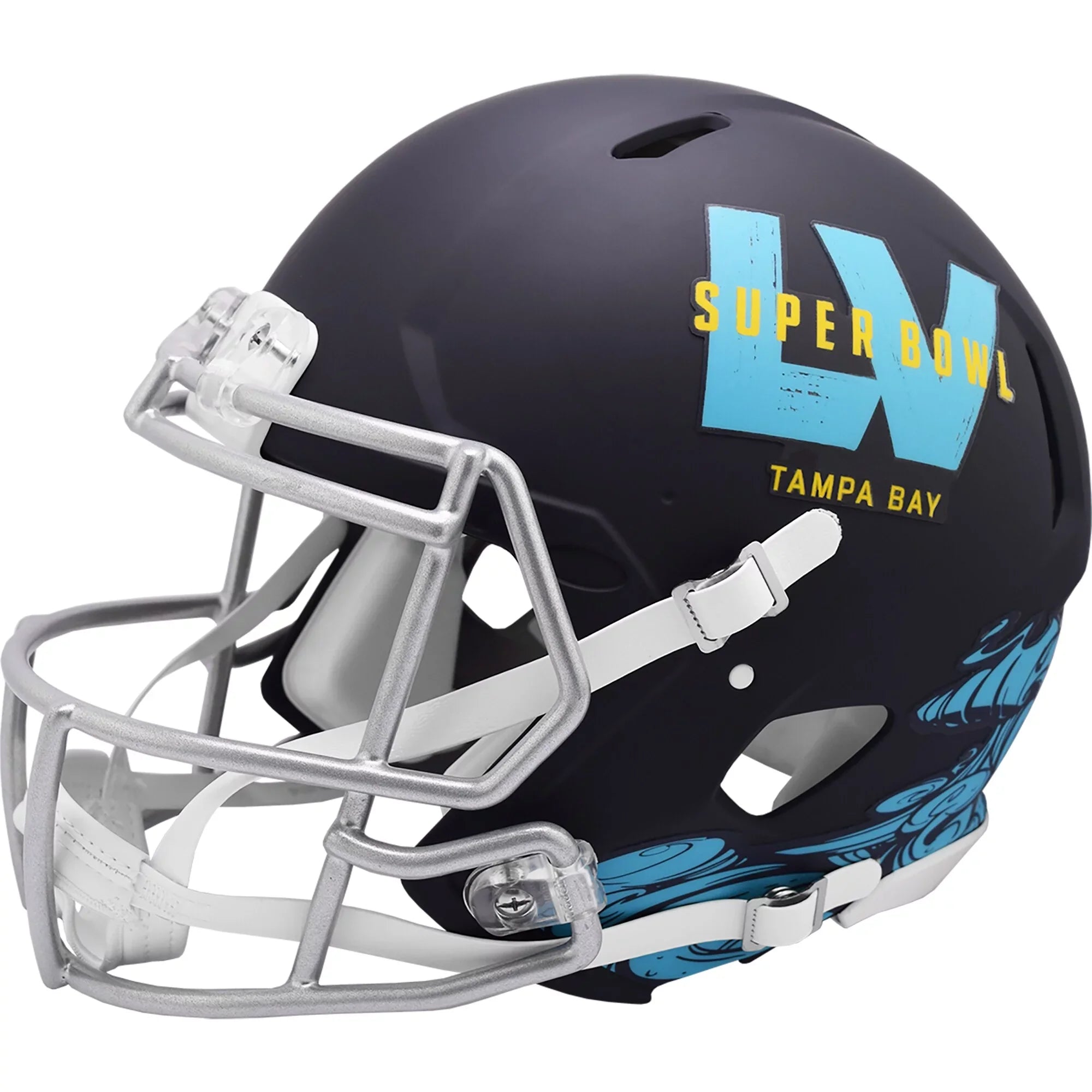 Super Bowl LV Unsigned Riddell Speed Authentic Helmet - Fanatics Authentic Certified