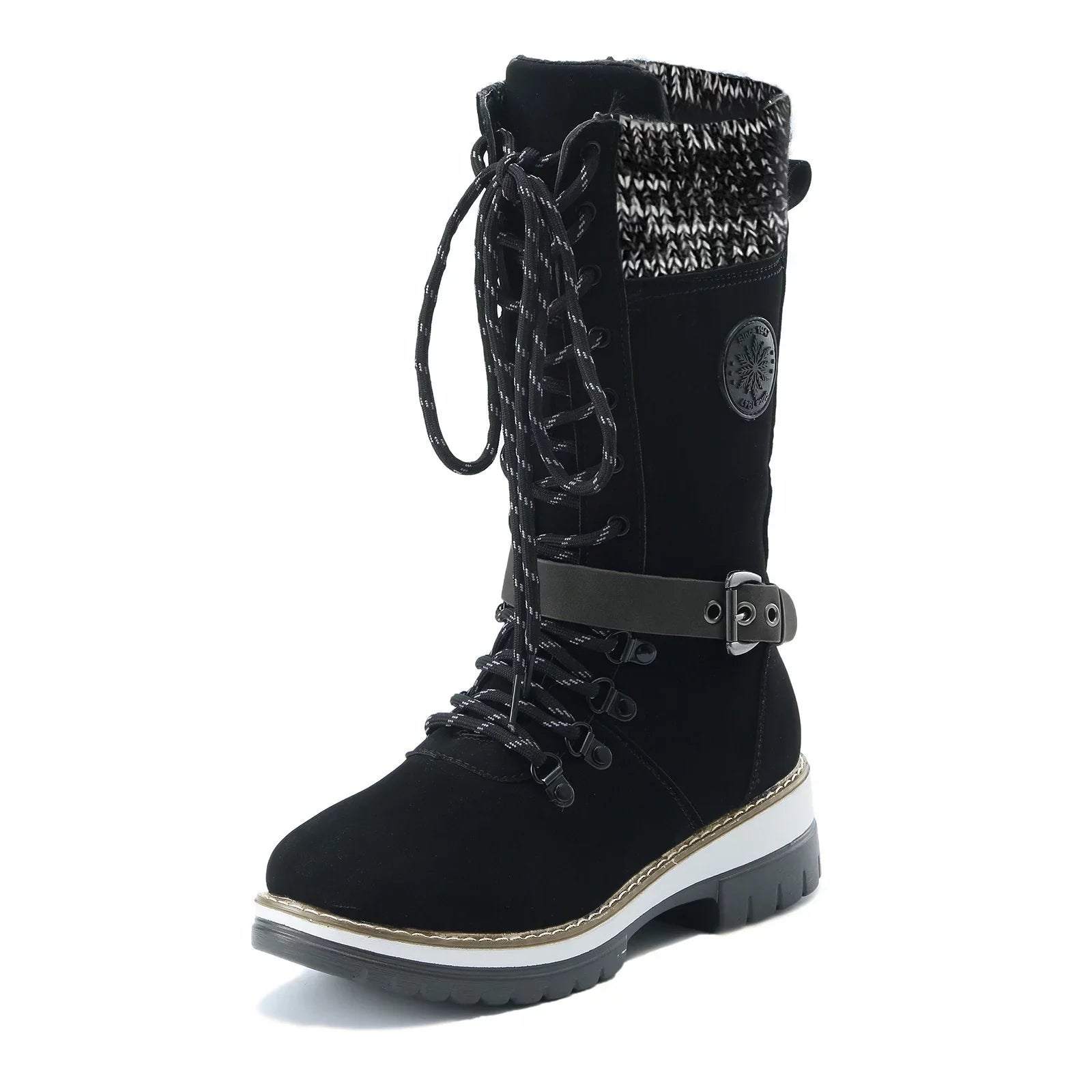 Women's Size 8 Hiking Boots Boots For Women Snow Boots Resilient Outdoor Thermal Winter Mid Calf Boots Warm Boots