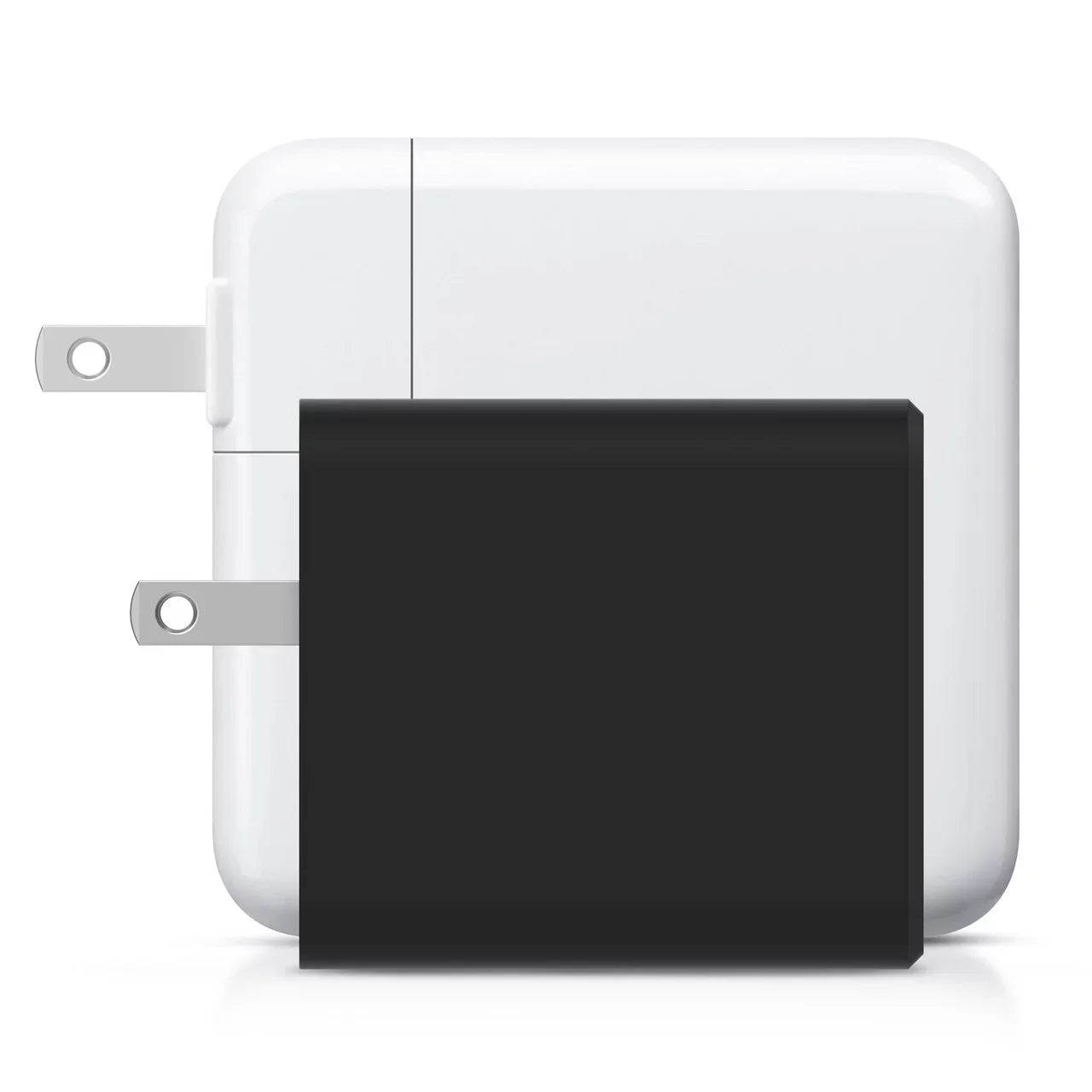 mophie USB C Charger GaN 67W, 3-Port Fast Compact Foldable Wall Charger for MacBook Pro/Air, iPad Pro, Galaxy S22/S21, HP Spectre, Note20/10+, iPhone 14/13/12 Pro, Pixel, and More - Black