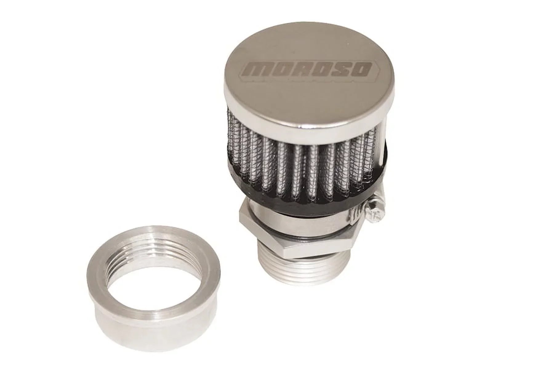MOROSO 68852 Valve Wrap Breather Kit U-Weld - Aluminum