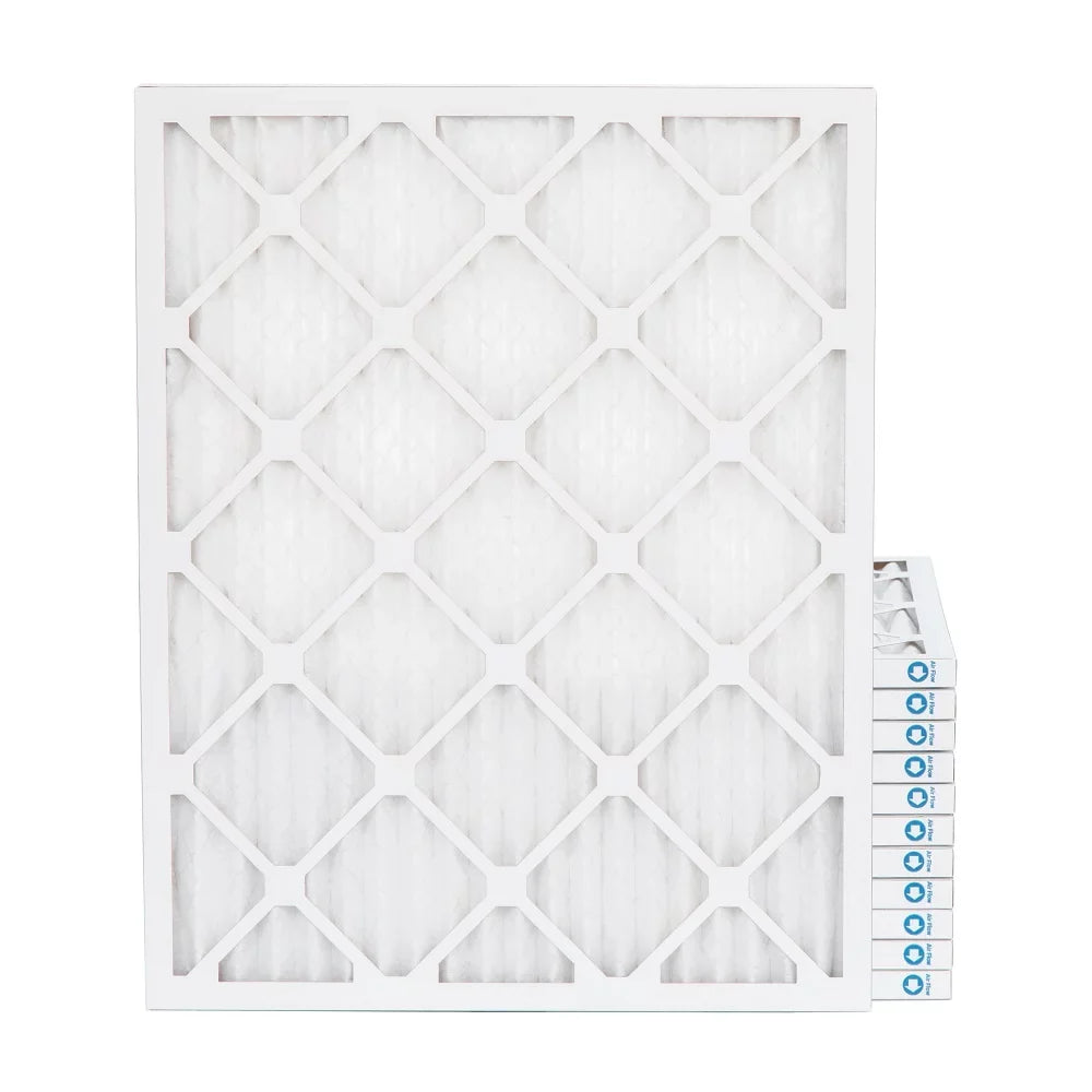 18x24x1 MERV 11, MPR 1000 Pleated AC Furnace 1" Air Filters by Pamlico. Case of 12. Actual Size: 17-1/2 x 23-1/2 x 3/4