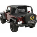 Bestop - 80041-35 - Wrap-Around Windjammer Fits select: 2015-2018 JEEP WRANGLER UNLIMITED, 2012-2014 JEEP WRANGLER