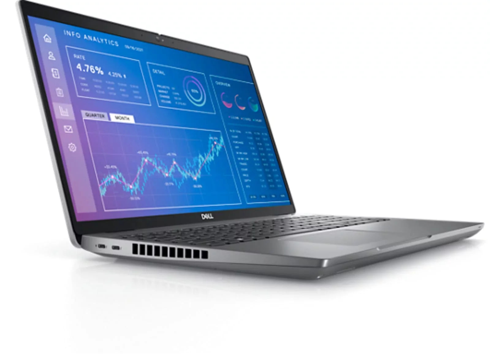 Restored Precision 3000 3571 Workstation Laptop (2022) | 15.6" FHD | Core i7 - 1TB SSD - 16GB RAM - RTX A1000 | 14 Cores @ 4.7 GHz - 12th Gen CPU