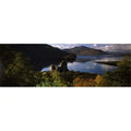 Panoramic Images Castle on a hill Eilean Donan Loch Duich Highlands Region Inverness-Shire Scotland Poster Print by Panoramic Images - 36 x 12