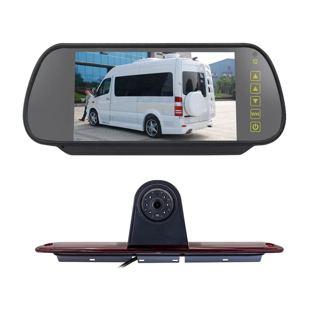 Carevas 7in Brake Backup for Mercedes-Benz Sprinter/ Crafter Vans Parking (with Monitor)