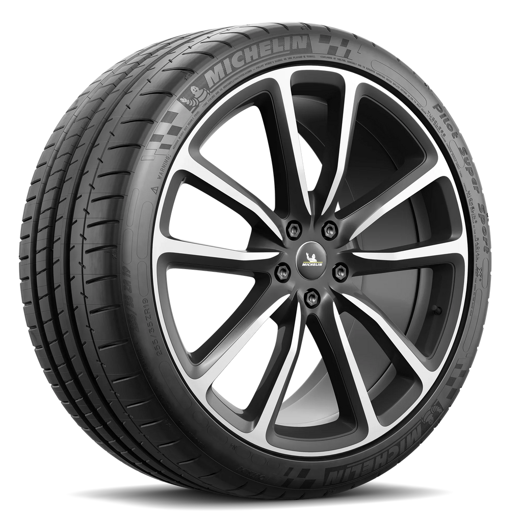 Michelin Pilot Super Sport Summer 245/35ZR20/XL (95Y) Tire Fits: 2017-19 Mercedes-Benz E300 4Matic, 2010-16 BMW 528i Base
