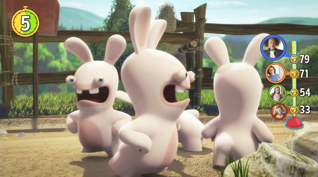 Rabbids Invasion, Ubisoft, XBOX 360, 887256301750