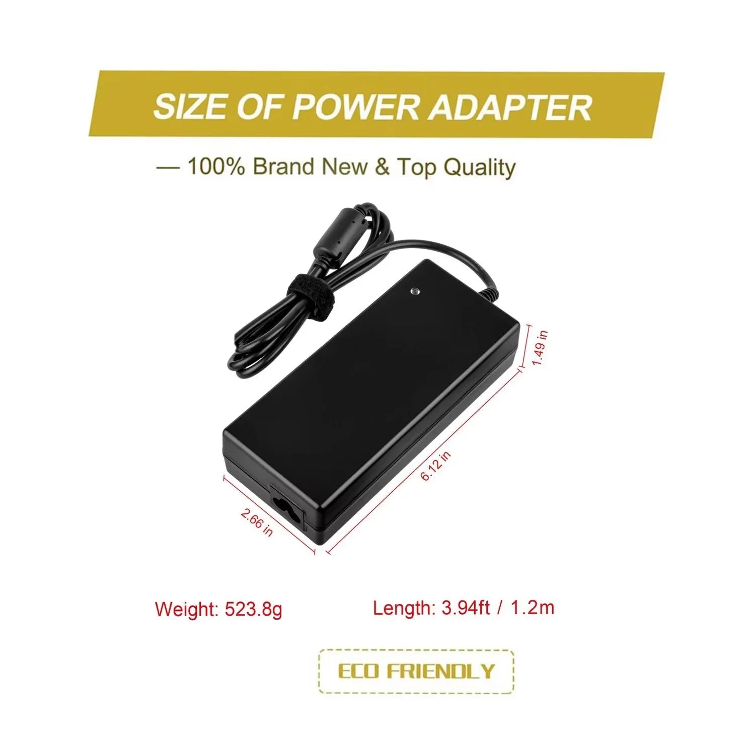 CJP-Geek 19.5V 7.7A AC Adapter Charger for HP Zbook 15 Workstation 677763-002 Power Cord