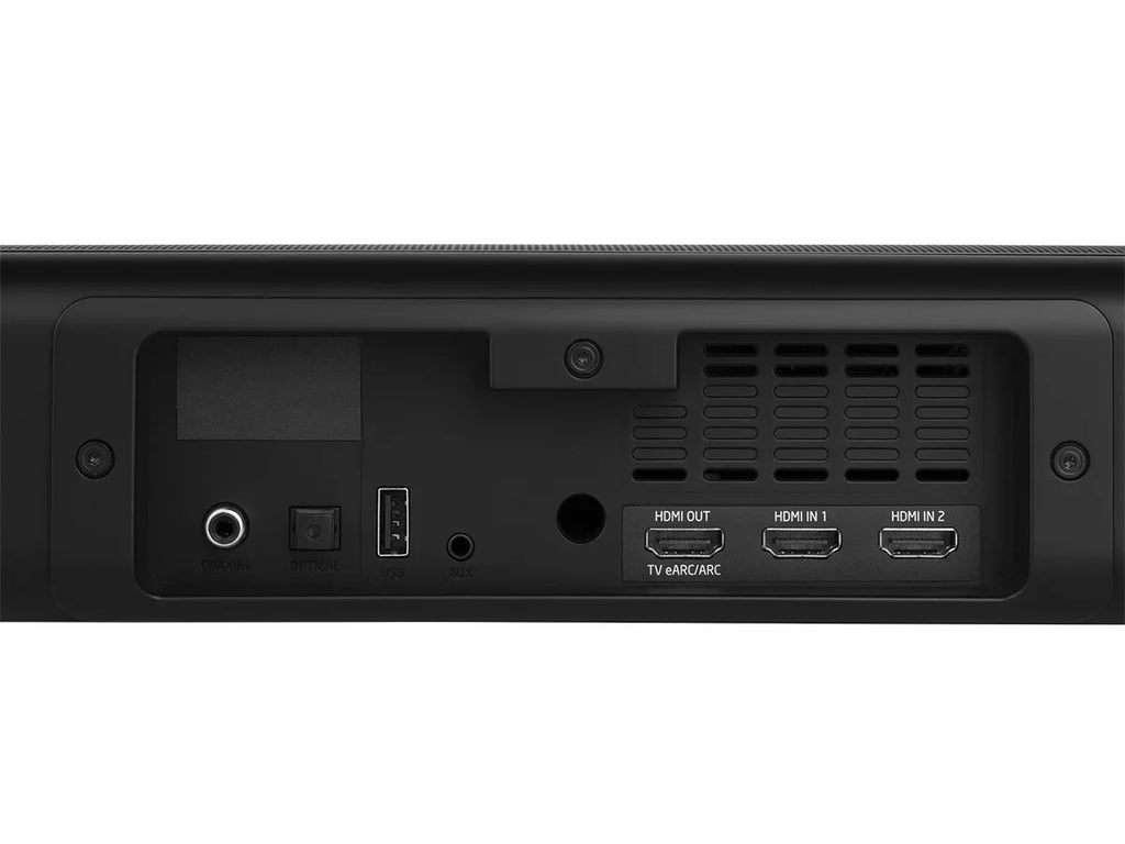 Monoprice SB-600 Dolby Atmos 5.1.2 Soundbar with Wireless Subwoofer & Wireless Satellite Speakers, HDMI Inputs, eArc, Bluetooth, Toslink, Coax, Remote