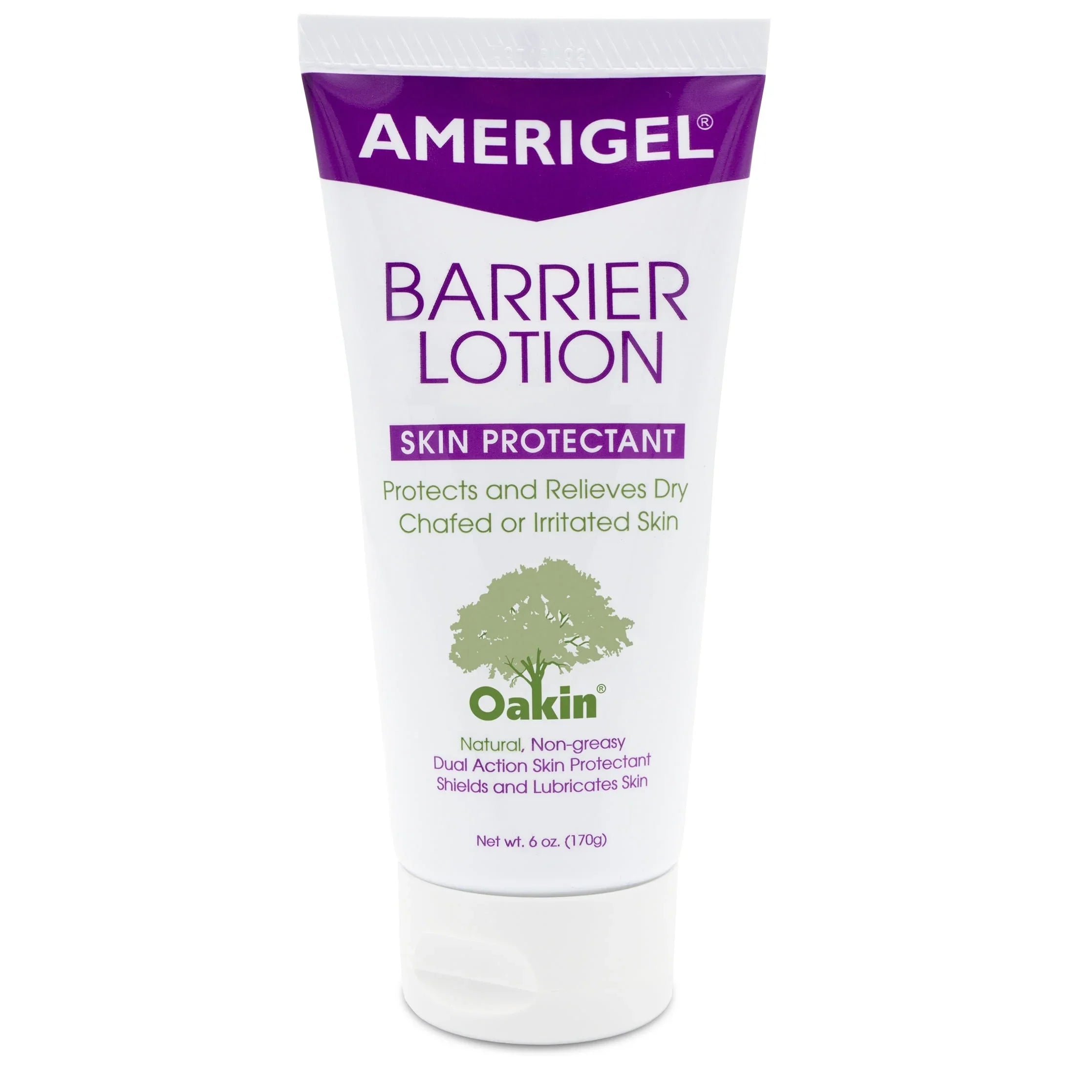 AMERIGEL Barrier Lotion (6 oz. Tube) - Invisible Skin Protectant | All Skin Types | Chaffed Skin