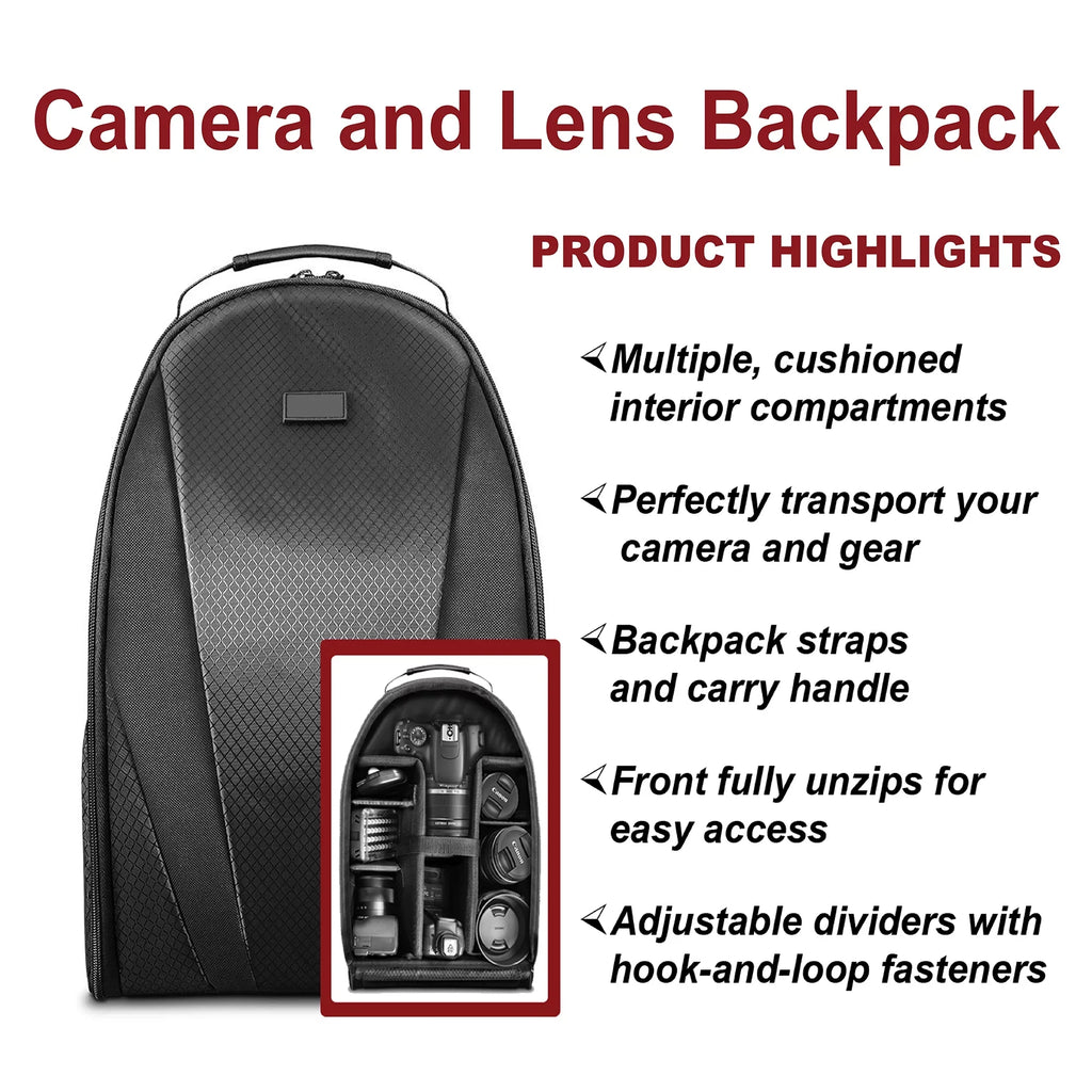 Sony Alpha a6400 Mirrorless Digital Camera with E PZ 16-50mm + E 55-210mm OSS Lens + 2 Pack SanDisk 64GB Card + Backpack + ZeeTech Accessory Bundle