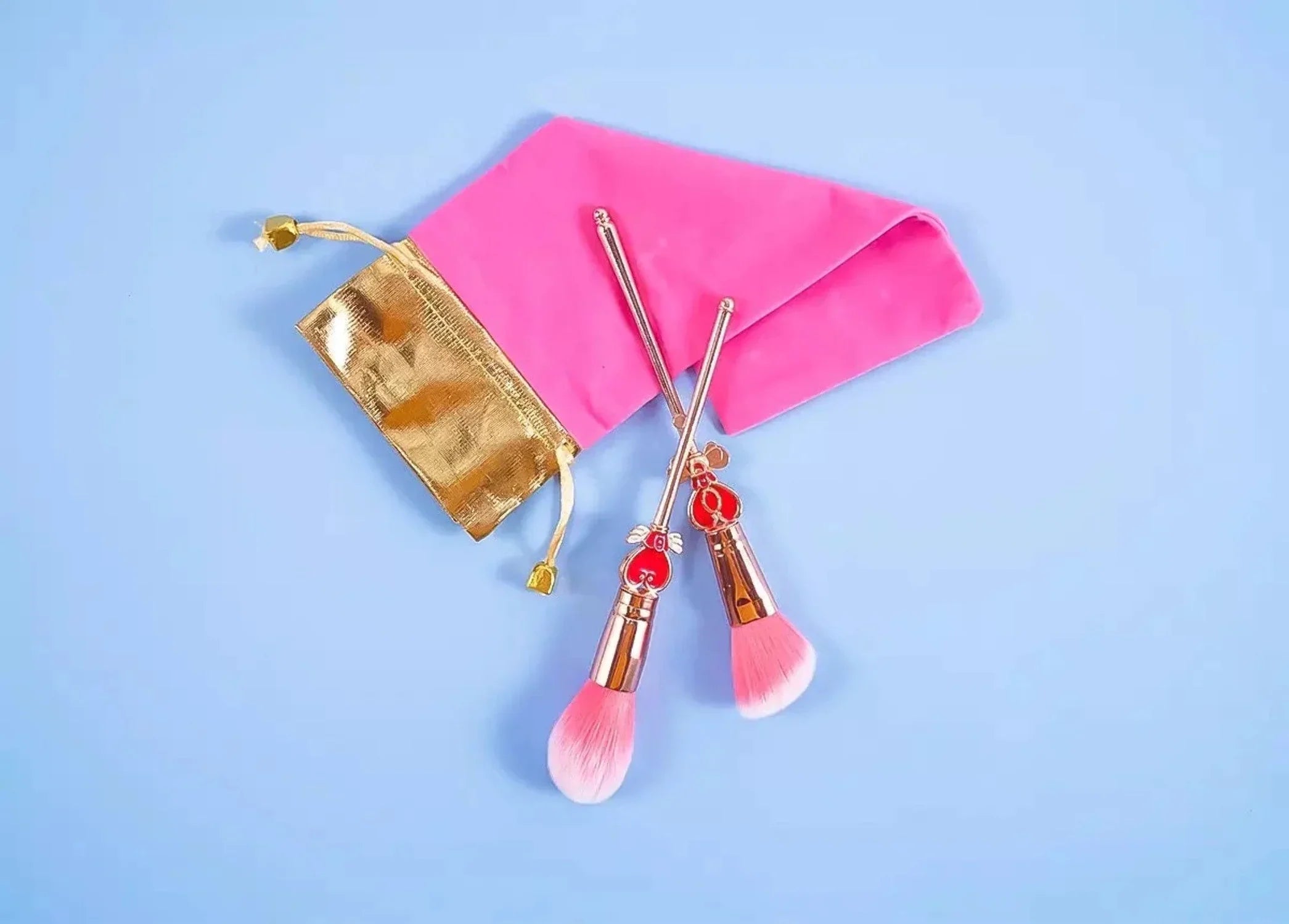 Pink Sakura Sailor Moon Anime Makeup Brush Set