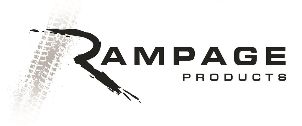 Rampage by RealTruck 68717 Complete Soft Top Kit With Frame & Hardware For 1997-2006 Jeep Wrangler TJ, With Full Steel Doors (No Soft Upper Doors), Spice Denim