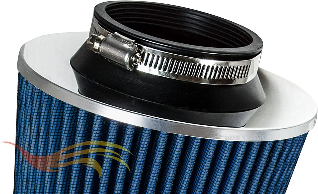 Rtunes Racing Short Ram Air Intake Kit + Filter Combo BLUE Matching For 12-15 Kia Rio / 11-13 Hyundai Accent 1.6L / 12-13 Hyundai Veloster Gdi 1.6L Engine / 11-13 Hyundai Elantra 1.8L â€¦