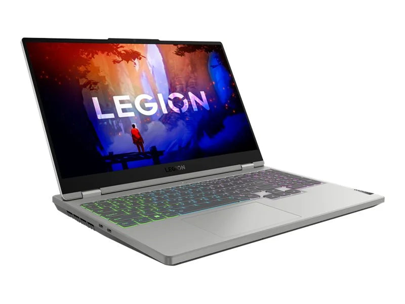 Lenovo Legion 5 15ARH7 82RE - AMD Ryzen 7 - 6800H / up to 4.7 GHz - Win 11 Home - GF RTX 3050 Ti - 16 GB RAM - 1 TB SSD NVMe - 15.6" IPS 1920 x 1080 (Full HD) @ 165 Hz - 802.11a/b/g/n/ac/ax (Wi-Fi 6E) - black (bottom), storm gray (top) - kbd: US Engl