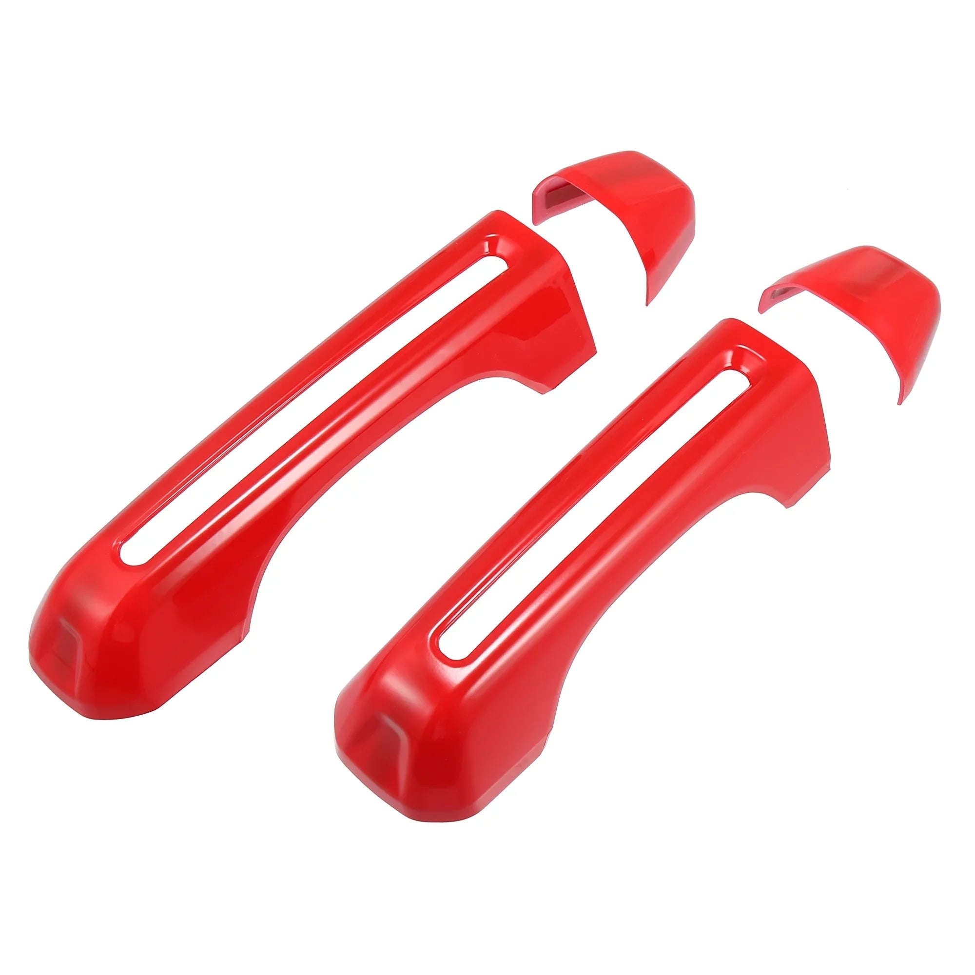 Red Door Handle Trim Wrap Kit and Tailgate Handle Coating for Jeep Wrangler JL JLU 2 & 4 Doors 2018-2021