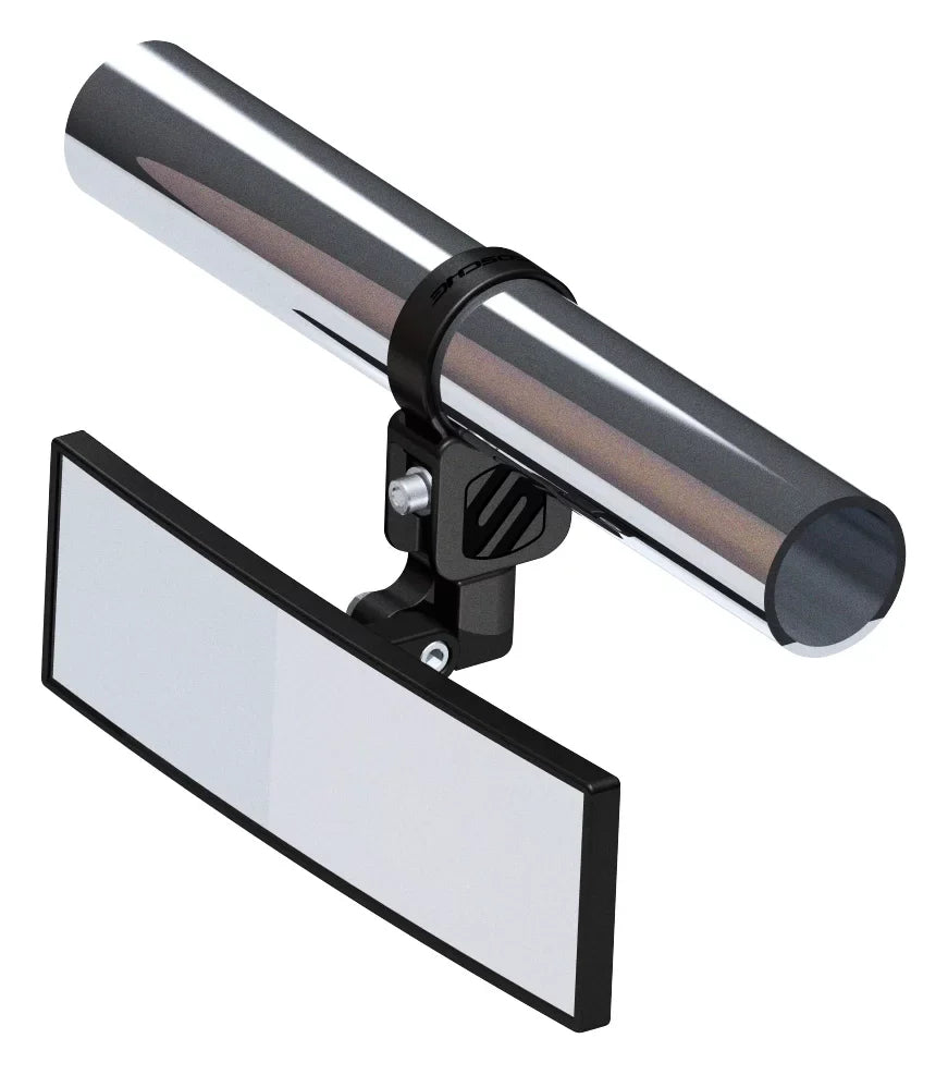 Scosche PSM21009-185 BaseClamp 9” Panoramic View Mirror with 1.85” Tube Clamps