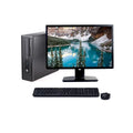 Restored HP Elite Desk G2 Desktop Computer Core i5 Processor 8GB 250GB Windows 10 Pro 22" LED Monitor Keyboard and Mouse (Refurbished)