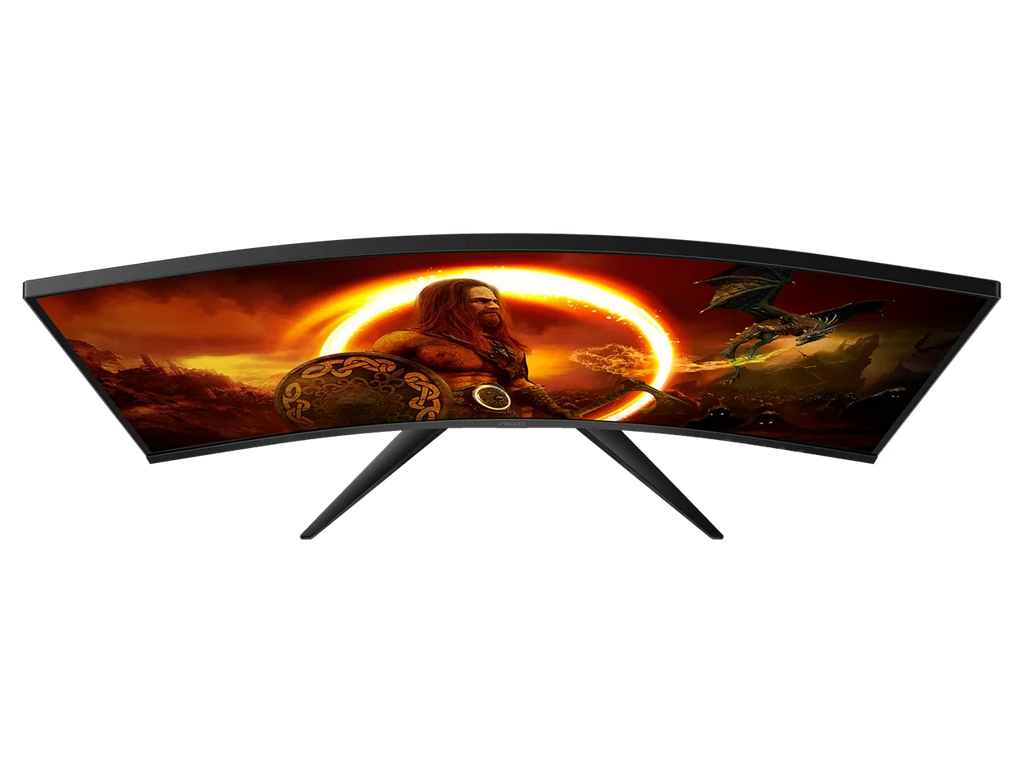 AOC 32" (31.5" Viewable) 240 Hz VA FHD Curved Gaming Monitor FreeSync Premium (AMD Adaptive Sync) 1920 x 1080 123% sRGB, 91% DCI-P3, 85% NTSC HDMI, DisplayPort, Audio (C32G2ZE)