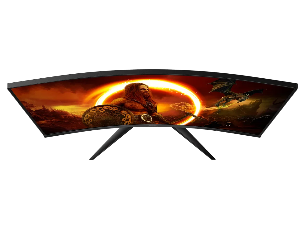 AOC 32" (31.5" Viewable) 240 Hz VA FHD Curved Gaming Monitor FreeSync Premium (AMD Adaptive Sync) 1920 x 1080 123% sRGB, 91% DCI-P3, 85% NTSC HDMI, DisplayPort, Audio (C32G2ZE)