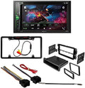 KIT4768 Bundle for 2007-2009 Chevrolet Equinox W/ Pioneer AVH-241EX Double DIN Car Stereo with Bluetooth/Backup Camera/Installation Kit/in-Dash DVD/CD AM/FM 6.2" Touchscreen Digital Media Receiver