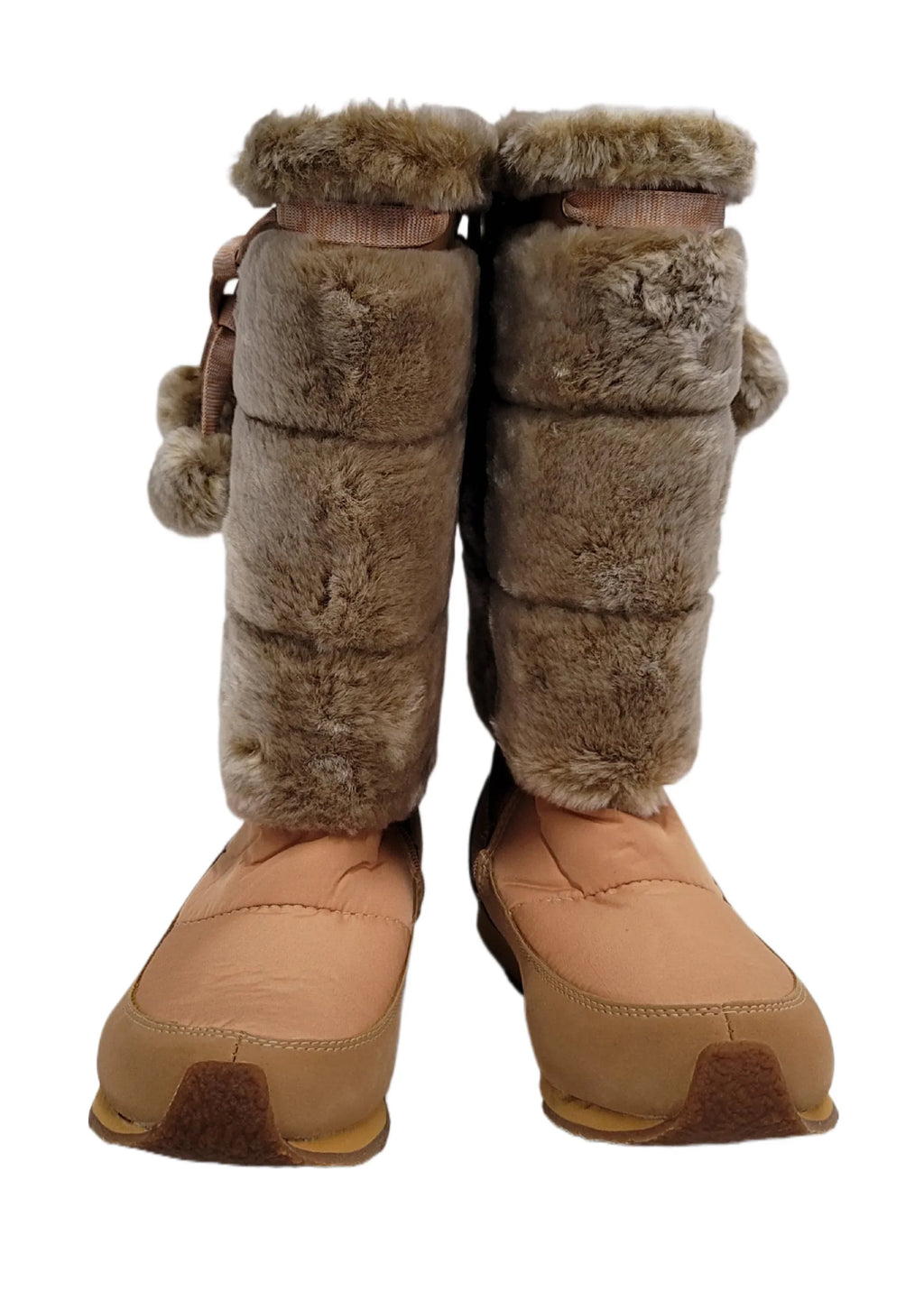 Timberland Junior Big Kid Winterberry Tall Fur Medium Boot Wheat 59996 size 6 US