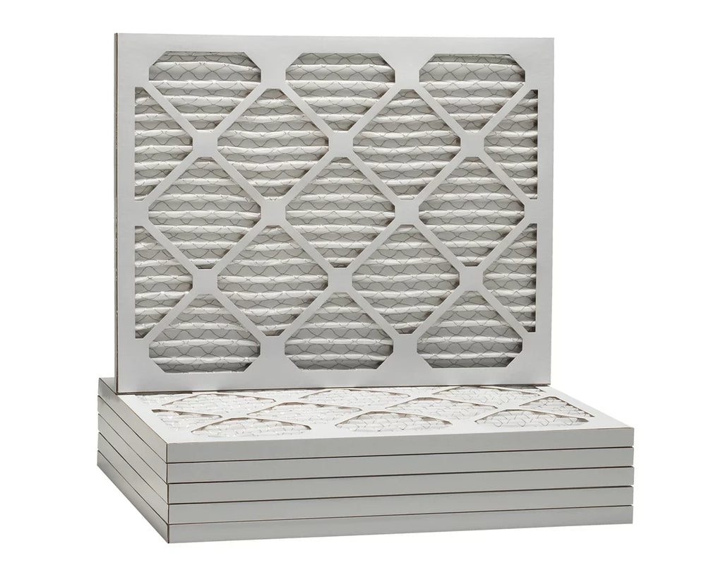 Aerostar 12x20x1 MERV 8, Pleated Air Filter, 12x20x1, Box of 6, Made in the USA