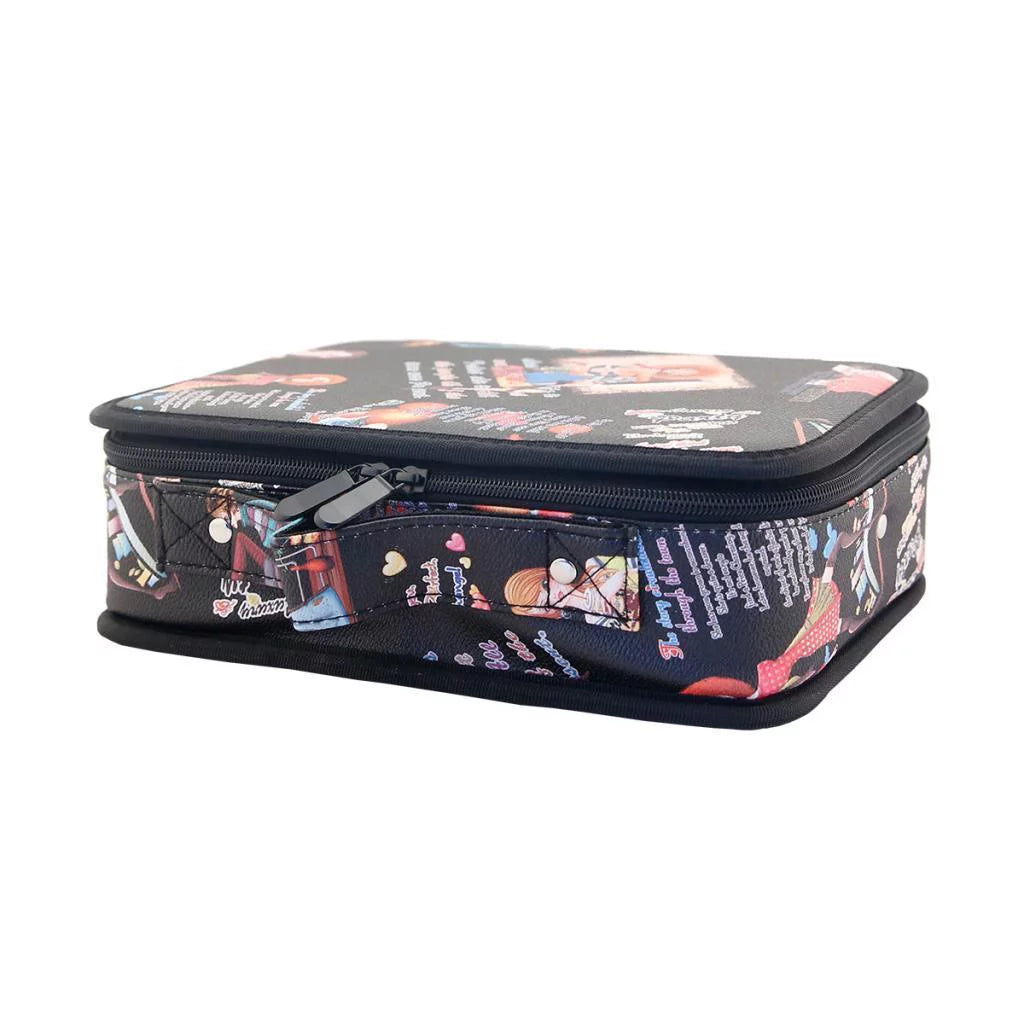 Hairdressing Tools Storage Carrying Case, Professional Multi-functional Hair Hairdresser Bag Large Mobile Beauty Cosmetics Organizer Holder